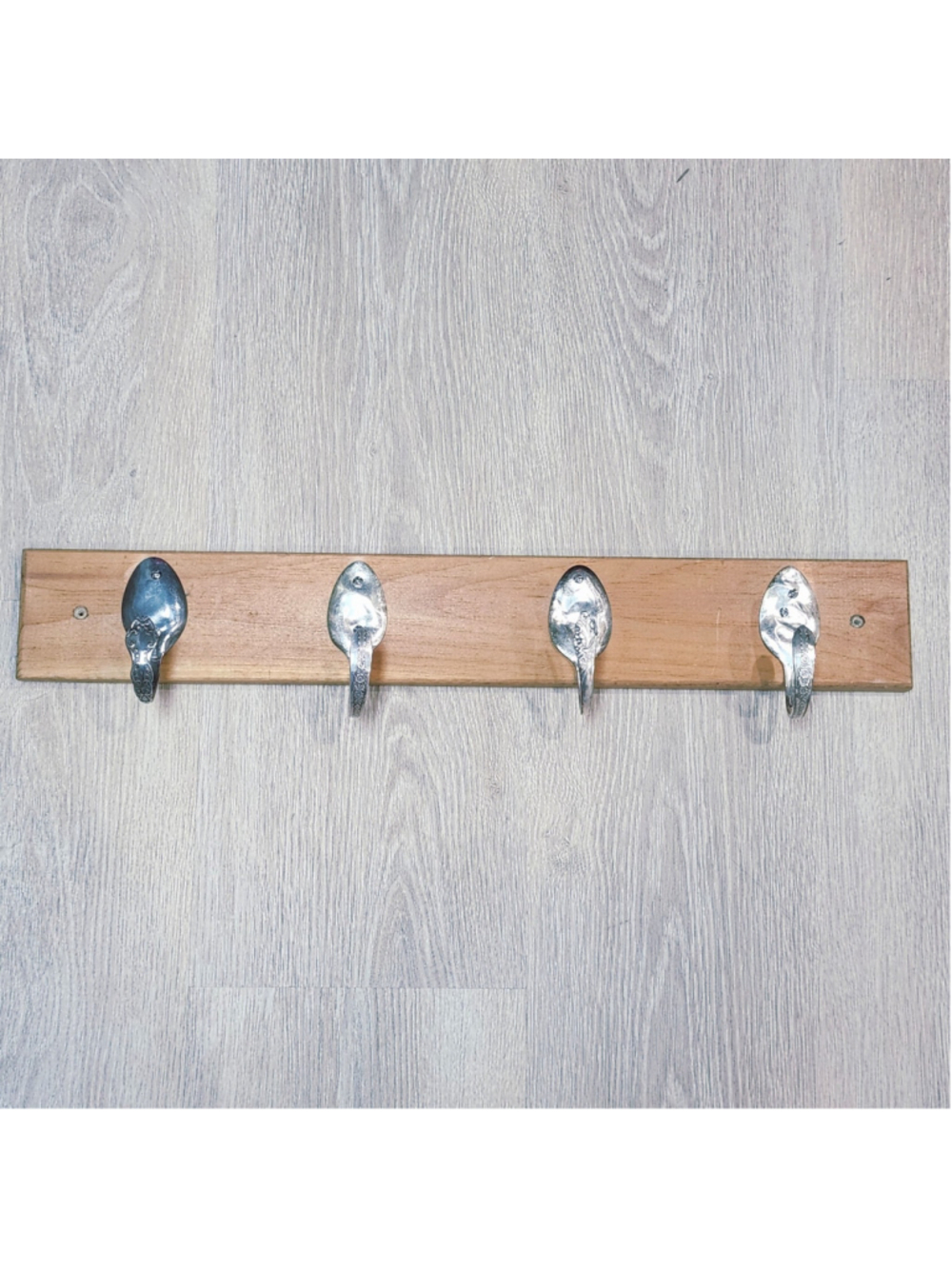 Rustic Spoon hanger shelf Handmade home decor